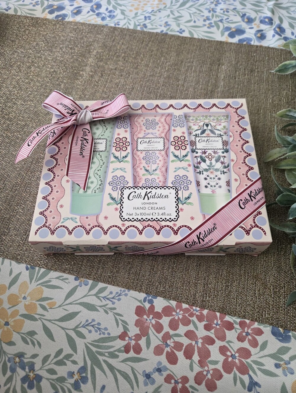 Cath Kidston Pastel Floral Hand Cream Gift Set